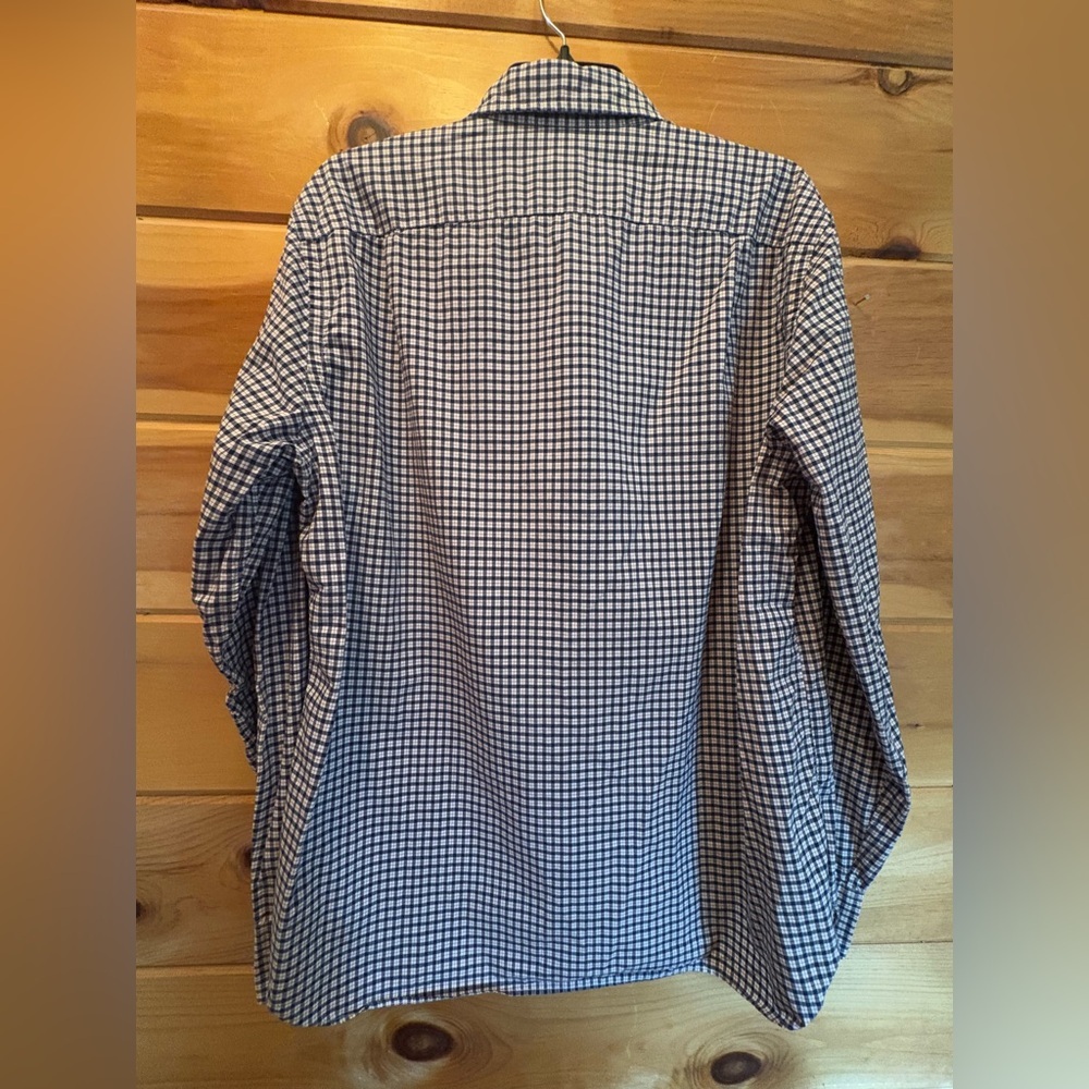 J. Crew Classic Button-Down Shirt Men's Large Multi Plaid 100% Cotton. - Picture 2 of 8